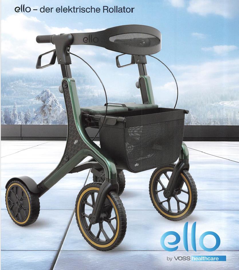 ello - der elektrische Rollator