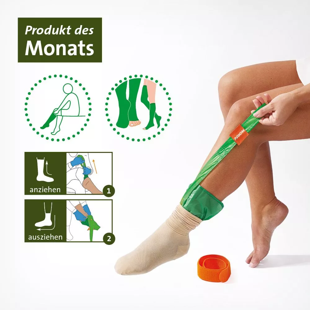 ARION Magnide 2in1 – Produkt des Monats, Anwendung am Bein